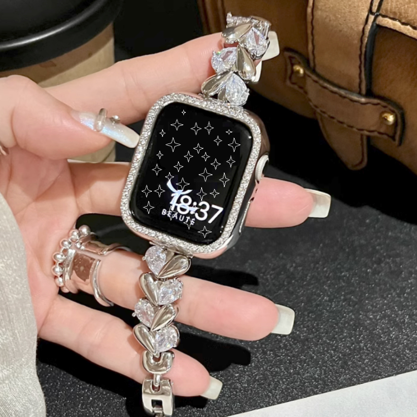 Bling Diamond Case Strap Compatible For Huawei Watch Fit 3 สาย Samrt Watch สายนาฬิกา fit3 and Huawei