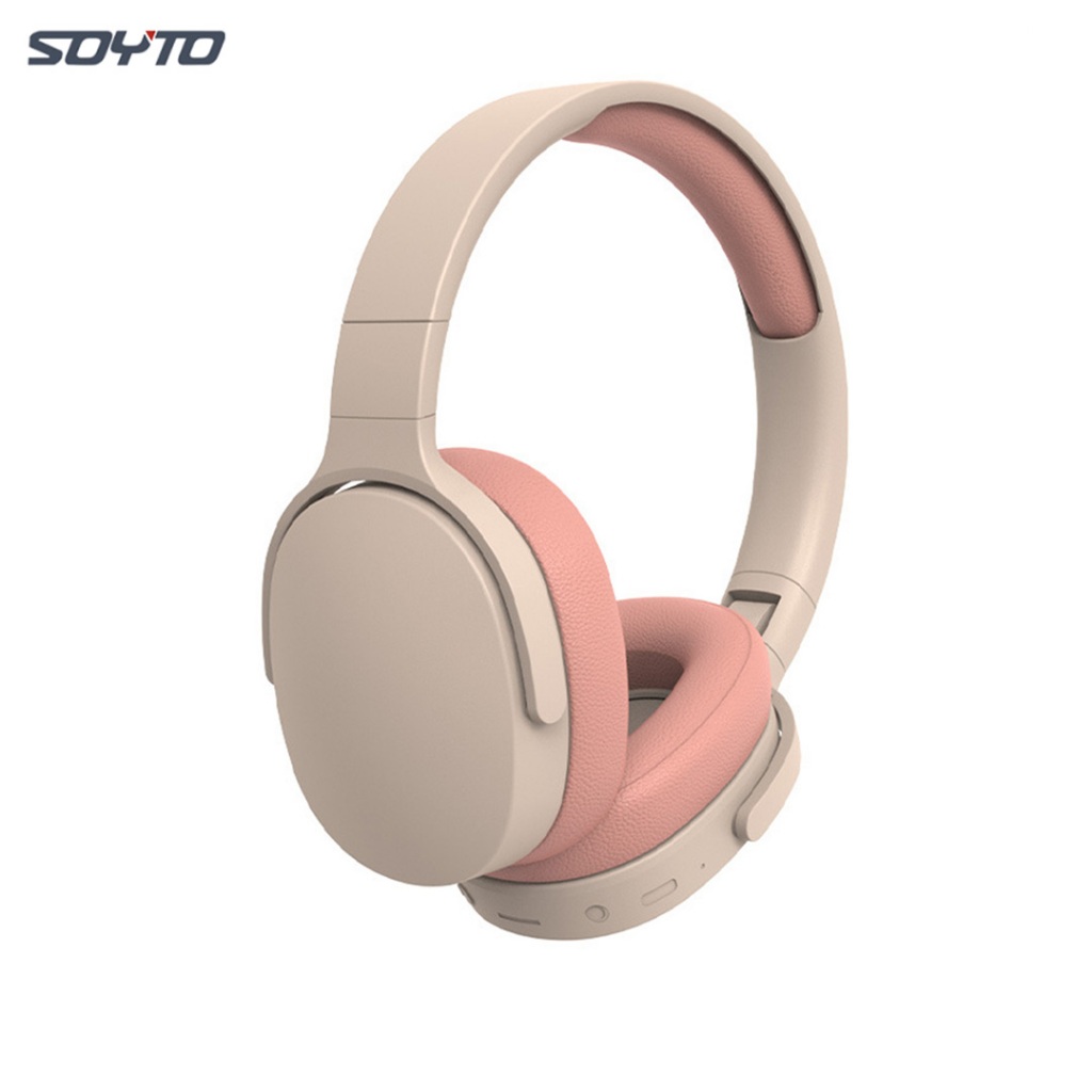 Soyo P2961 หูฟังไร้สายบลูทูธสมาร์ทลดเสียงรบกวนชุดหูฟังสําหรับเล่นเกมโทรศัพท์พร้อมไมโครโฟน