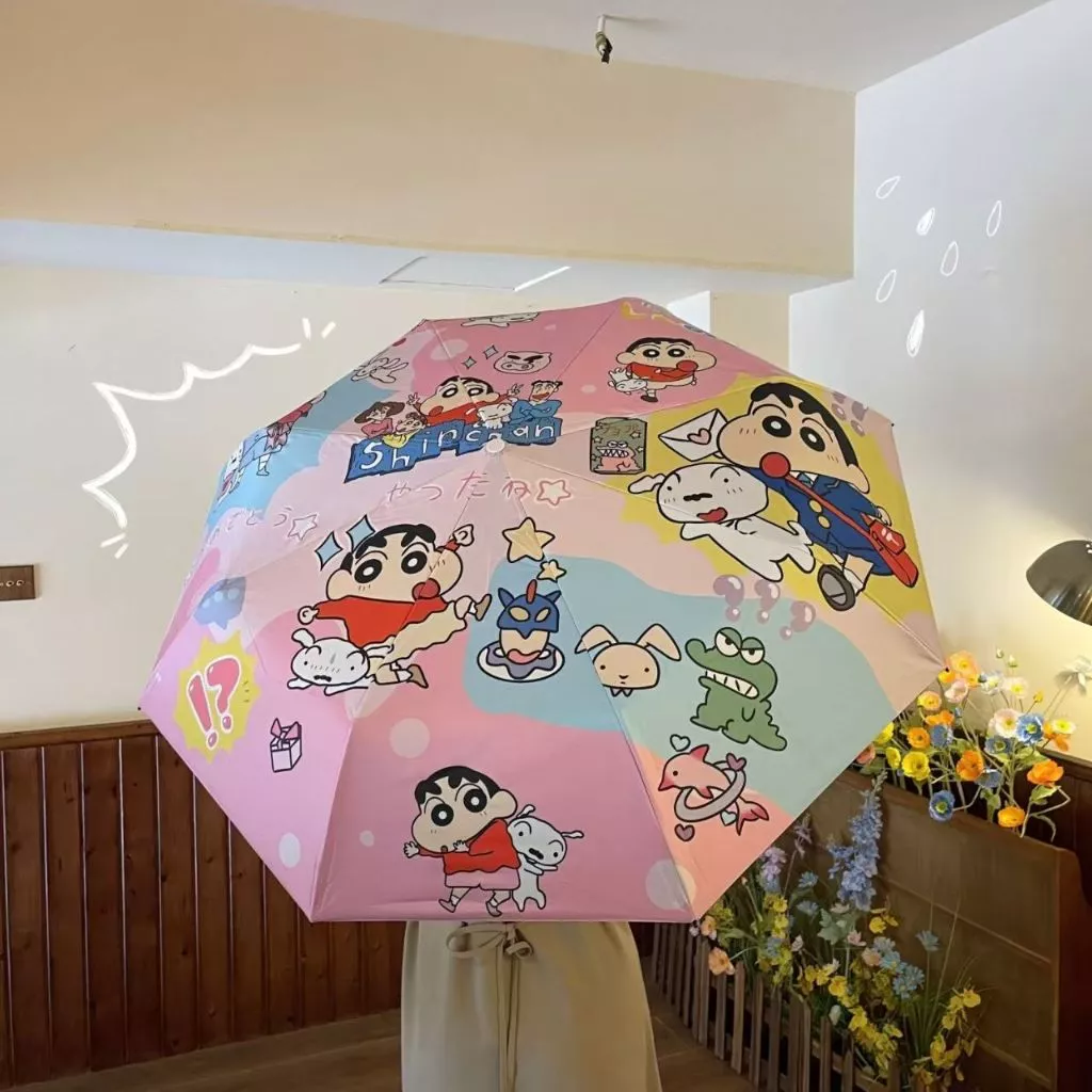 Crayon Shin-chan ร่มกันแดด กันUV ขนาดเล็ก thumbnail 4