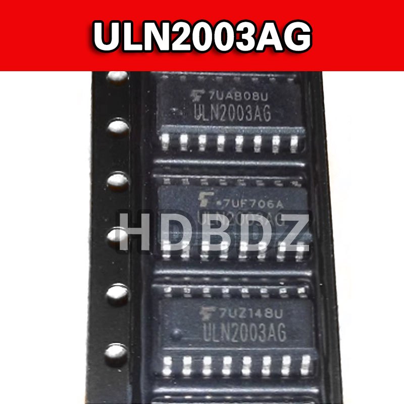 5 ~ 10 ชิ้น ULN2003AG SOP-16 Darlington ไดรฟ์ชิป IC SMD