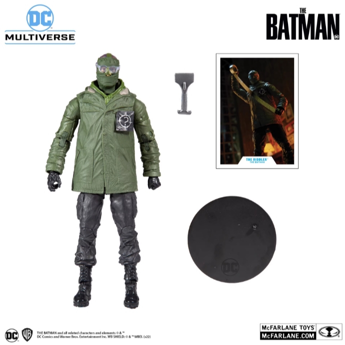 Mcfarlane Riddler ฟิกเกอร์แบทแมนตัวใหม่