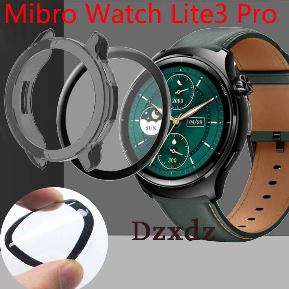 เคส Mibro Watch Lite3 Pro Case สมาร์ทวอท์ช 3D Soft Watch Film สําหรับ Mibro Watch Lite 3 Pro Smartwatch ป้องกันหน้าจอฟิล์ม (ไม่ใช่กระจก)