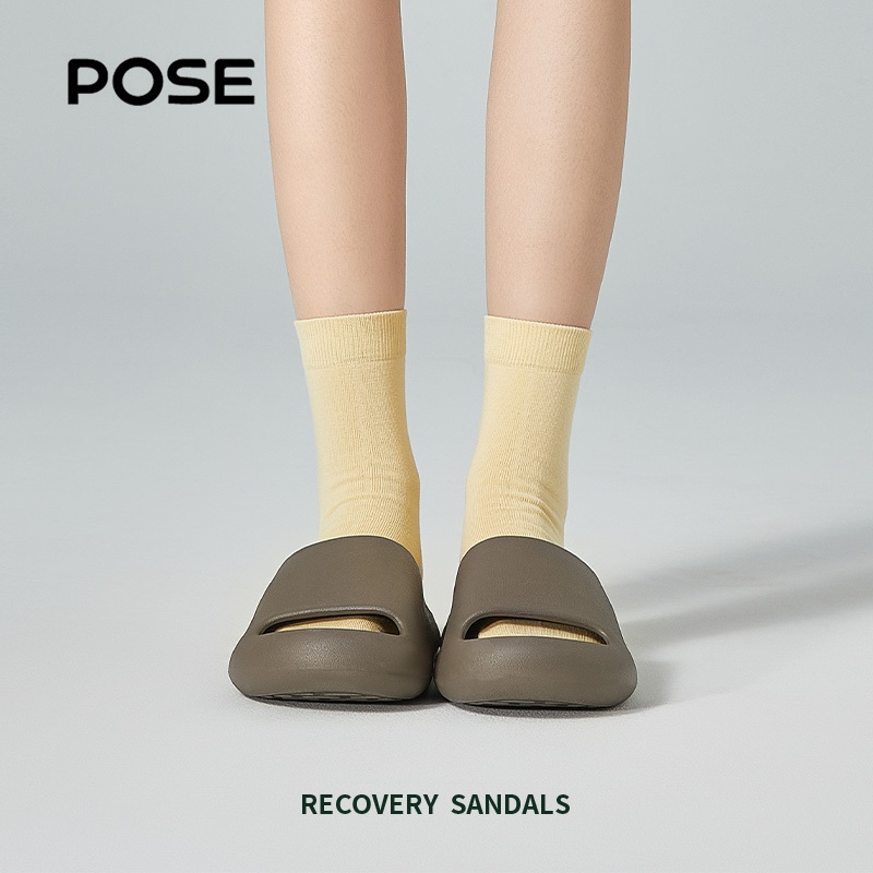 【Livestream】POSE Cloud Bounce รุ่นอุ้งเท้าแมว กันลื่นใช้ในบ้าน พื้นนุ่ม กันกระแทก รองเท้าแตะไซส์ใหญ่ PS5819W - ภาพย่อย 3