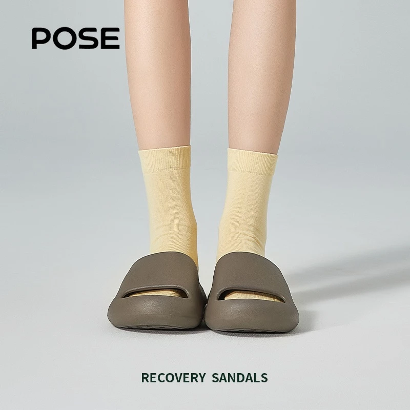 【Livestream】POSE Cloud Bounce รุ่นอุ้งเท้าแมว กันลื่นใช้ในบ้าน พื้นนุ่ม กันกระแทก รองเท้าแตะไซส์ใหญ่ PS5819W thumbnail 5