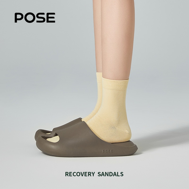 【Livestream】POSE Cloud Bounce รุ่นอุ้งเท้าแมว กันลื่นใช้ในบ้าน พื้นนุ่ม กันกระแทก รองเท้าแตะไซส์ใหญ่ PS5819W - ภาพย่อย 4