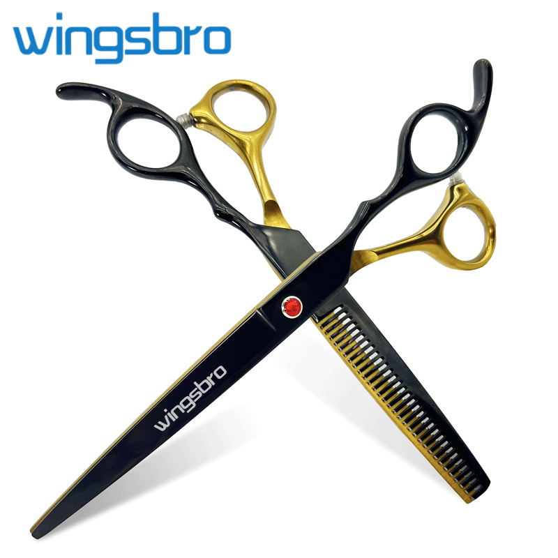 กรรไกรตัดผม 6/7 นิ้ว แบบมืออาชีพ สําหรับตัดผม