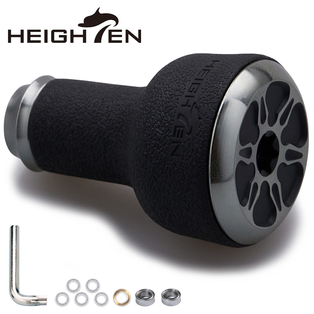 HEIGHTEN 24 มม.วัสดุ TPE ลูกบิดสําหรับ Shimano Twinpower Vanford Daiwa Luvias Reel