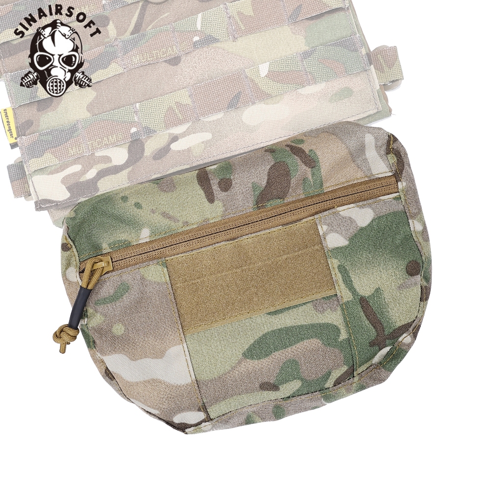Sinairsoft กันน้ํา AVS JPC CPC Chest Rig Drop Dump กระเป๋ากลางแจ้งด้านหน้าแขวนอุปกรณ์เสริมกระเป๋า