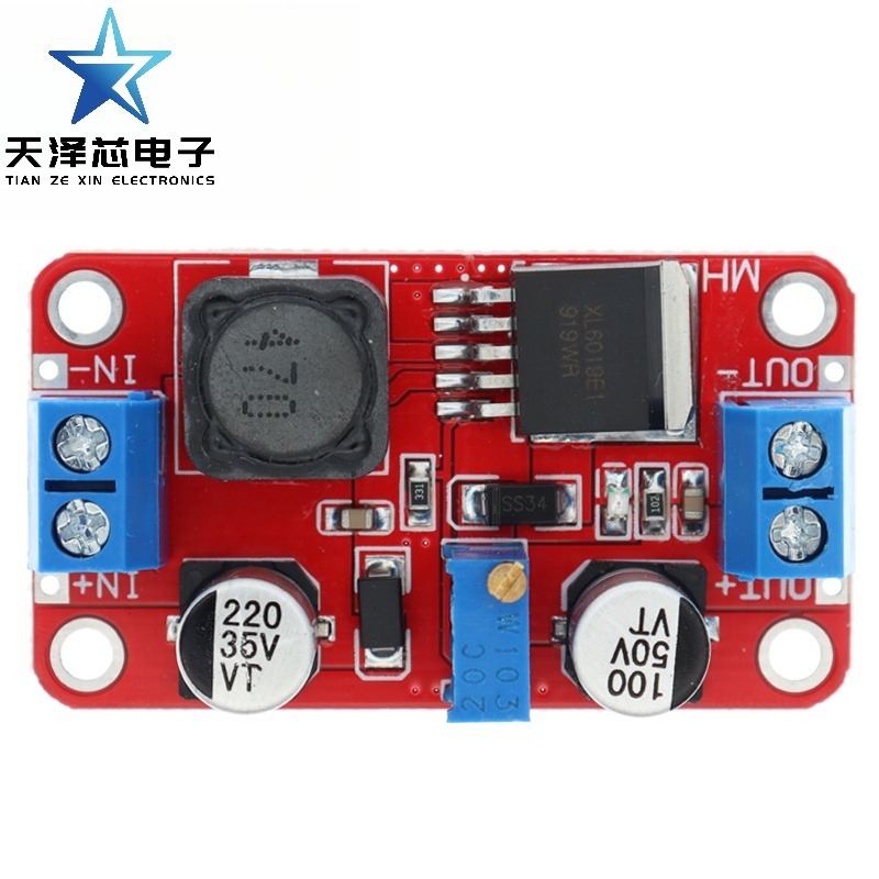 Xl6019 DC-DC ปรับ boost โมดูลไฟ 5A กระแสกําลังสูงกว่า XL6009 LM2577 รุ่นอัพเกรด