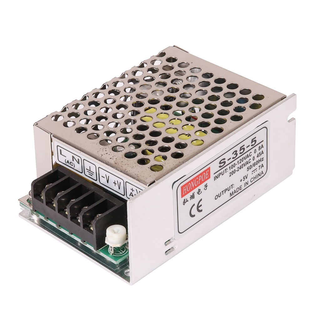 35W 5V 9V 15V DC Switching Power Supply 5V 7A 9V 4A 15V 2.5A สําหรับ LED Strip AC 100-240V อินพุต DC