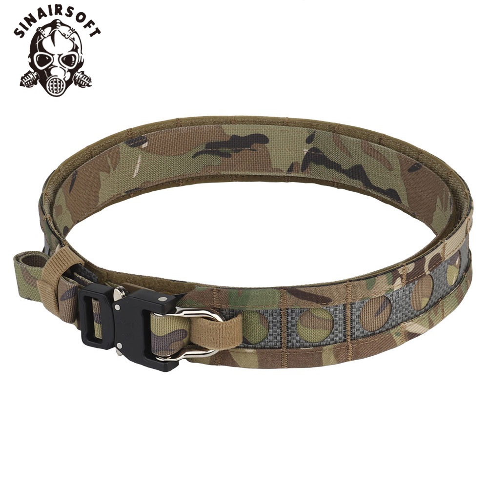 SINAIRSOFT หัวเข็มขัดโลหะ D-Ring ที่วางจําหน่ายอย่างรวดเร็ว MOLLE ฝาครอบเอวแบบแขวน