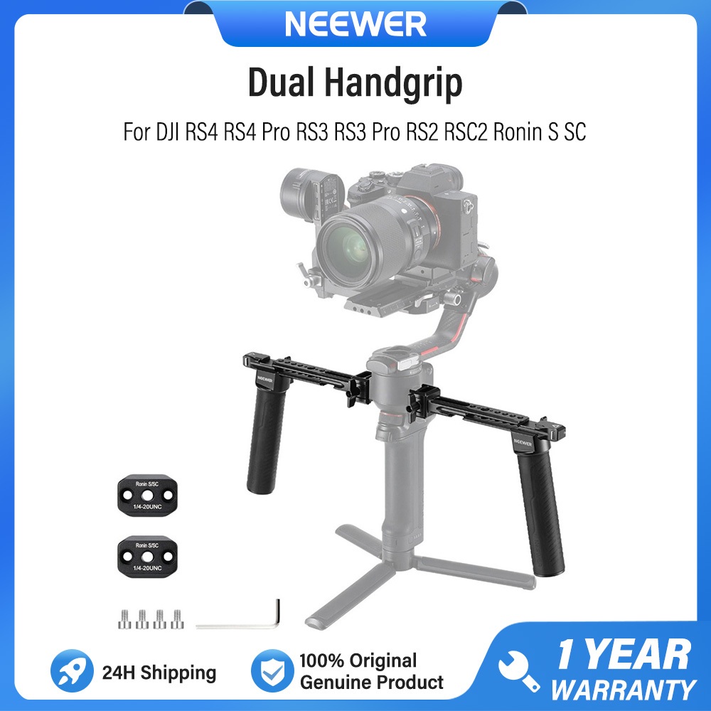 Needer GA006 ด้ามจับคู่สําหรับ DJI Ronin S SC RS 2 RSC 2 RS 3 RS 3 Pro ไม้กันสั่น