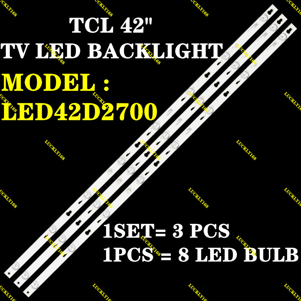 TCL TV) LED42D2700 BACKLIGHT(LAMP 42" INCH LED TV 42D2700 pxc9 BACKLIGHT(LAMP ) 42"
