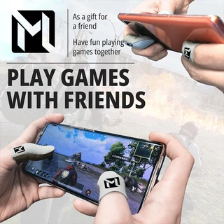 Bluewow 2026 ถุงมือสําหรับเล่นเกม MLBB กันเหงื่อรุ่นใหม่ [PUBG] (2 ชิ้น) ปลอกนิ้วสําหรับเล่นเกมแบบสัมผัสเรียบน้ําหนักเบาระบายอากาศได้