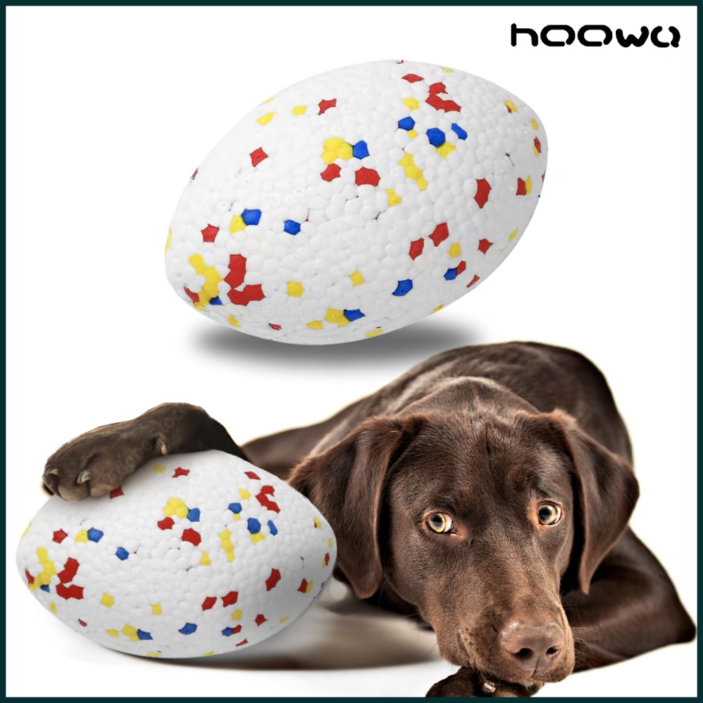 ทนทาน Fretch/Chew Rugby Dog Ball, Pet Ball