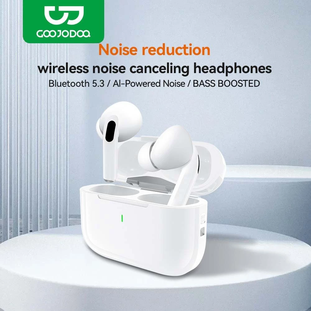 GOOJODOQ หูฟังไร้สาย J206 Bluetooth 5.3 มีไมโครโฟน