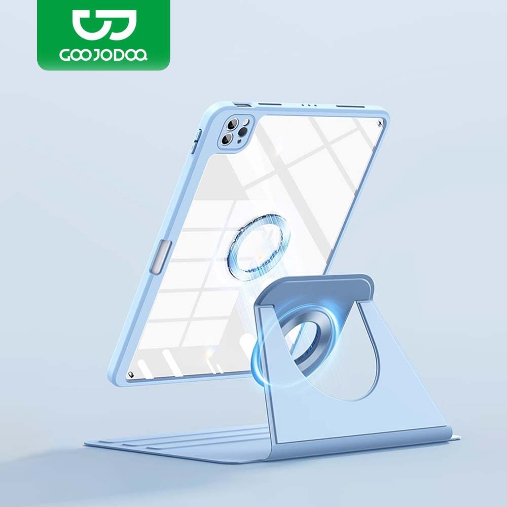 GOOJODOQ เคสไอแพด เคส สําหรับ Air5 Air4 10.9 Mini6 Mini7 8.3 Pro11 12.9 Gen7/8/9 10.2 Gen10/11 10.9 Air6 Air7 11 13