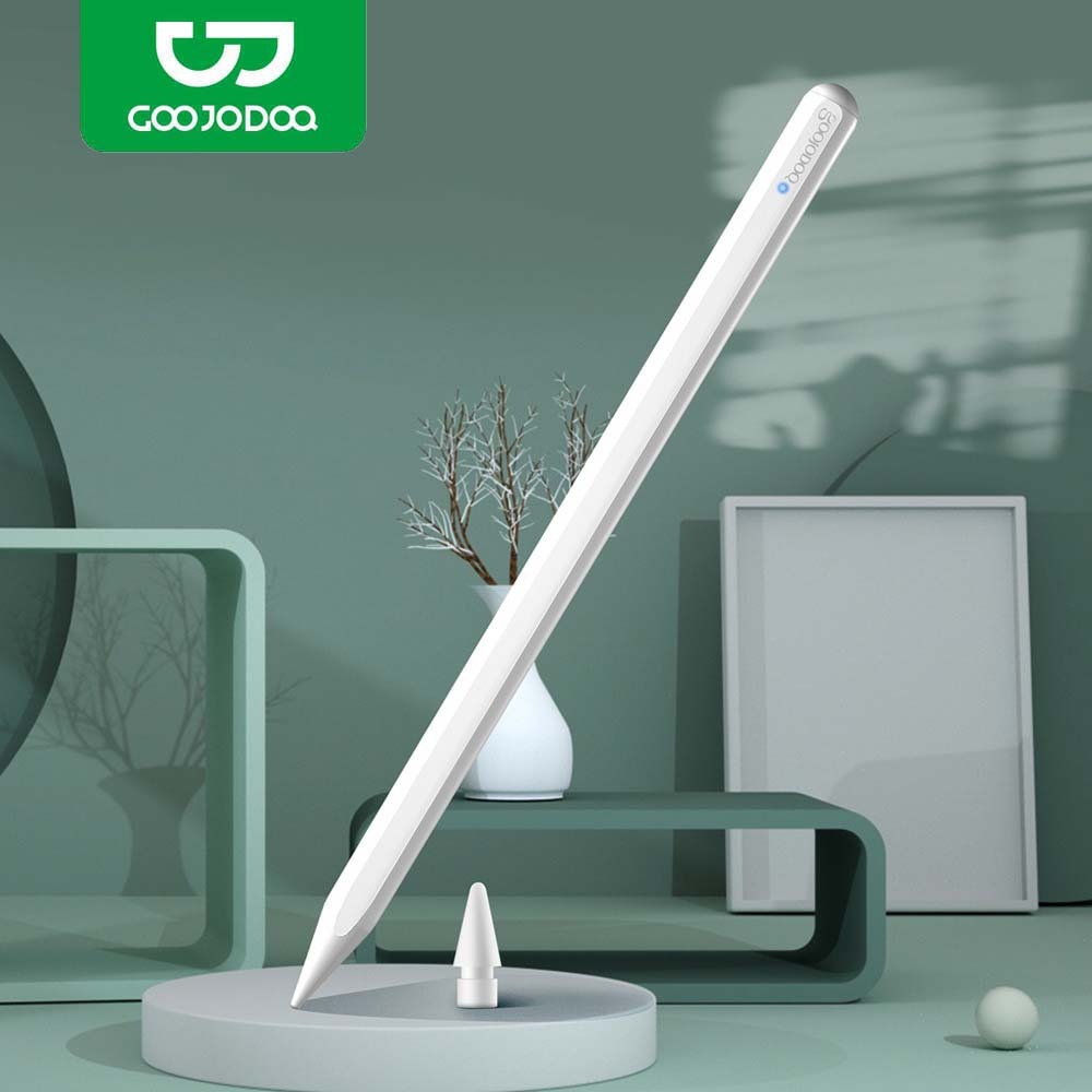 GOOJODOQ GD12 ปากกาสไตลัส รุ่น 12th สัมผัสหน้าจอ สําหรับ Pencil 2 1 Air4/5/6/7 Pro 11 12.9 2020 2018