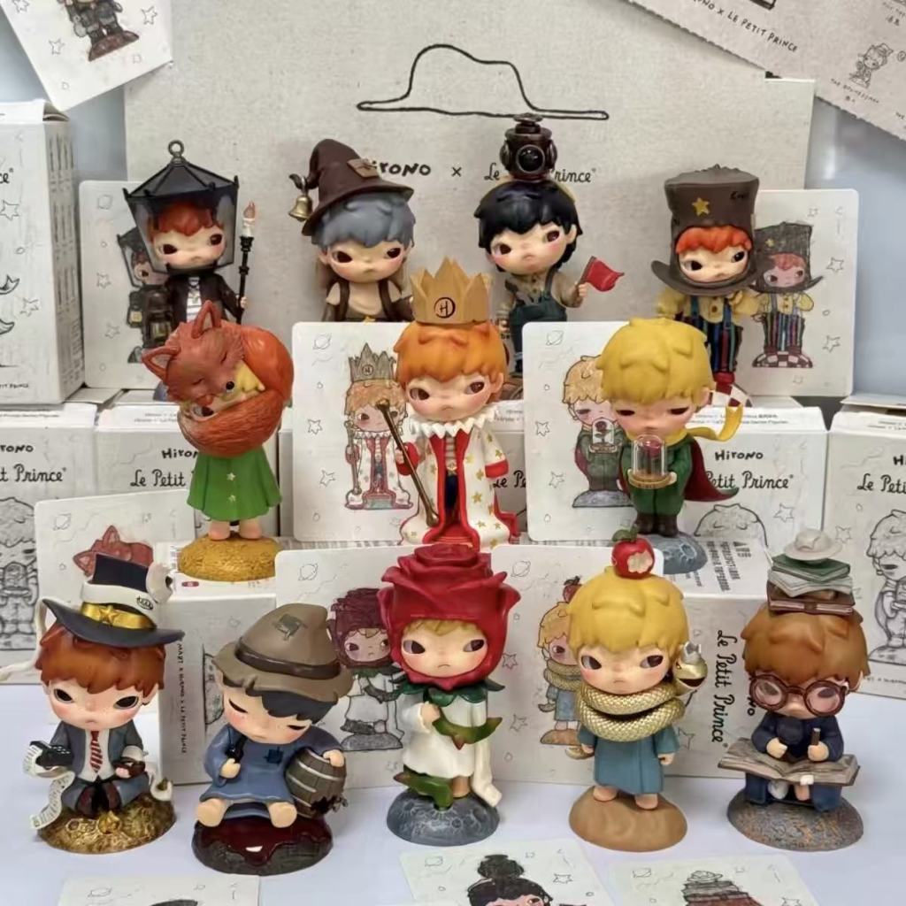 Popmart Hirono v7 Hirono Le Petit Prince The Little Prince series ของเล่นศิลปะอย่างเป็นทางการป๊อปมาร์ทของแท้