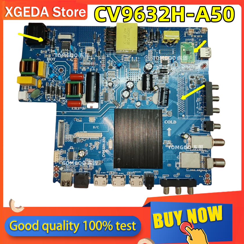 CV9632H-A50 4K WiFi TV เมนบอร์ดกรุณาความสนใจกับโมดูล WiFi, อินเทอร์เฟซ CI และ PFC