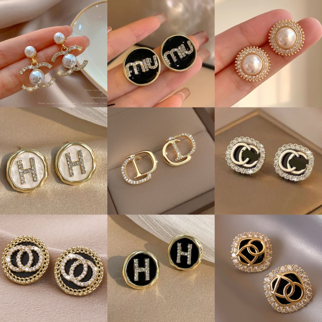 ต่างหูมุกฝรั่งเศสเฉพาะหญิง 2025 ต่างหูสไตล์ใหม่ต่างหูระดับไฮเอนด์