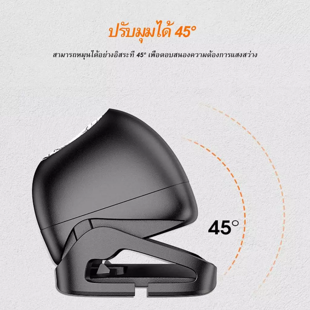 SUPERFIRE HL05 ไฟฉายคาดหัว LED ชาร์จได้ แสงสีขาวแดง thumbnail 6