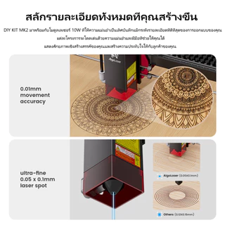 AlgoLaser DIY KIT MK2 10W เครื่องตัดเลเซอร์อะคริลิคไม้เครื่องแกะสลักเลเซอร์เครื่องแกะสลักโลหะ laser engraver