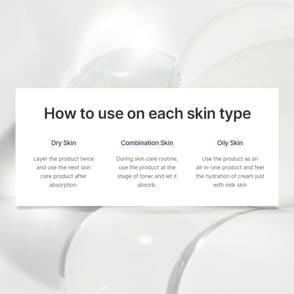 [TIRTIR] Milk Skin Toner 150ml/50ml/20ml (ให้ความชุ่มชื้นล้ําลึก, โกลว์ทันที, 2% Niacinamide, Chamomile, สารสกัดจากรังไหม, เซราไมด์, Panthenol, Paraben-Free) - รูปที่ 4