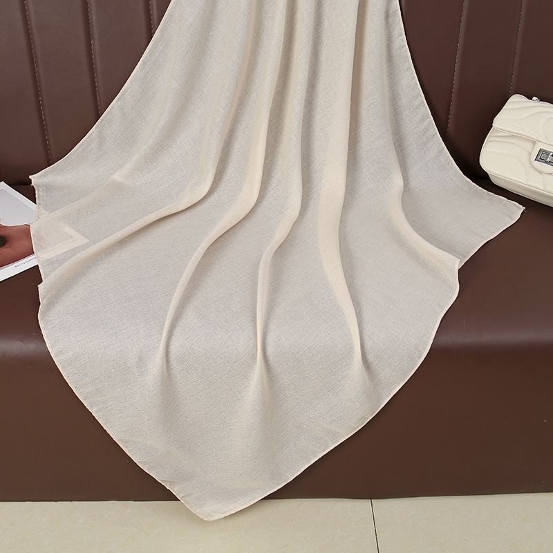 Laven 90*90 ซม.ผ้าพันคอผ้าพันคอ Bawal ผ้าฝ้าย Voile ผ้าพันคอเหนียวฮิญาบผ้าคลุมไหล่มุสลิม Headscarf ผ้าคลุมไหล่