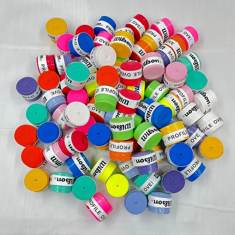 1PCS Wilson ไม้เทนนิส Overgrip เหงื่อ Band Absorption เทนนิสไม้แบดมินตันมือกาวเทนนิส Grip Pu Non Slip Overgrip