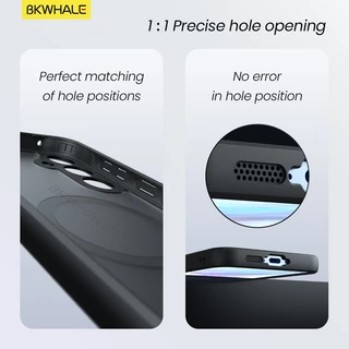 SAMSUNG BKWHALE Magnetic Matteเคสโทรศัพท์สําหรับSamsung Galaxy A57 A37 A17 A27 A07 A56 A36 A26 A16 A06 A55 A54 A35 A34 A25 A24 A15 A14 S24 S24 S24 S25 Ultraปลอกใส่โทรศัพท์
