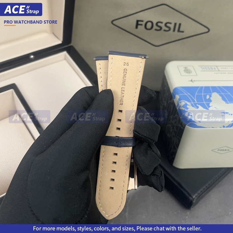 เหมาะสำหรับสายนาฬิกา FOSSIL หนัง 26mm เข้าคู่กับ BQ2219
