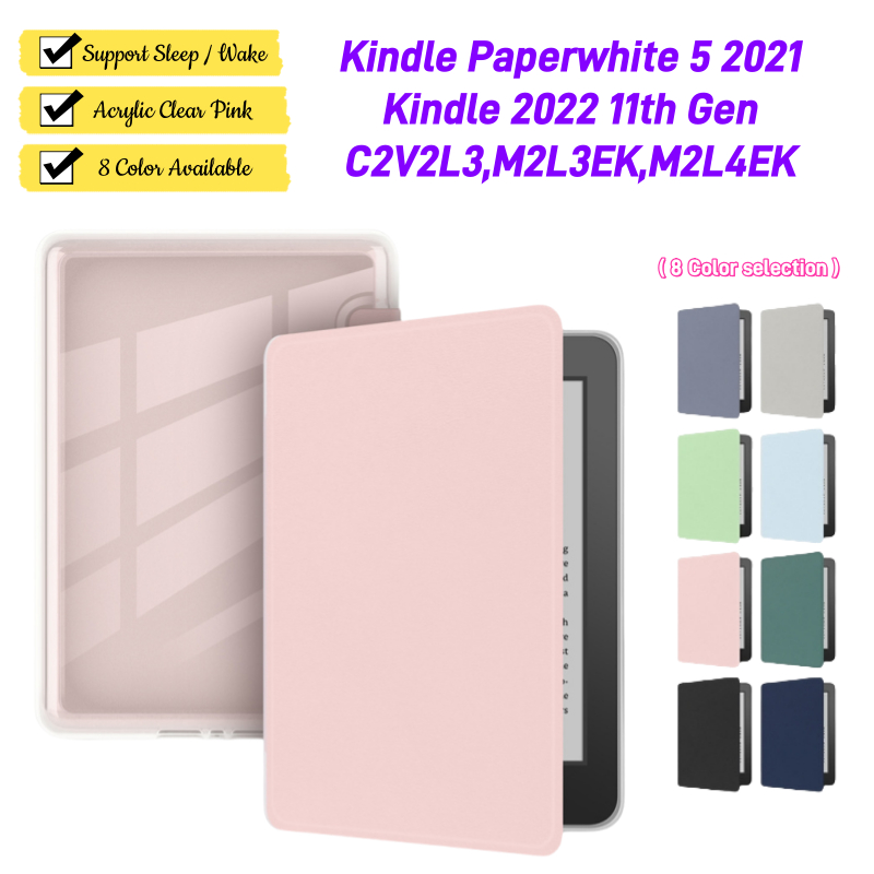 สําหรับ Kindle Paperwhite 5 11th Gen 2021 6.8 "M2L3EK M2L4EK Kindle 11th Gen 2022 6.0 "C2V2L3 E-Book