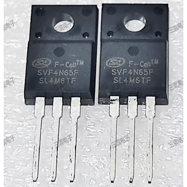 10 ชิ้น/ล็อต SVF4N65F SVD4N65F 4N65F TO-220F 650V 4A ใหม่เดิมในสต็อก