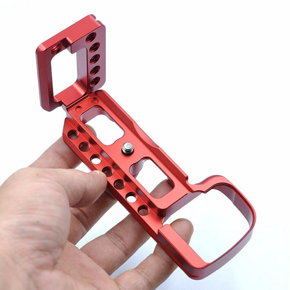 สําหรับ Sony A6400 A6300 A6100 A6000 กล้อง Quick Release L แผ่นผู้ถือ Hand Grip สําหรับ Arca Swiss ขาตั้งกล้องหัว