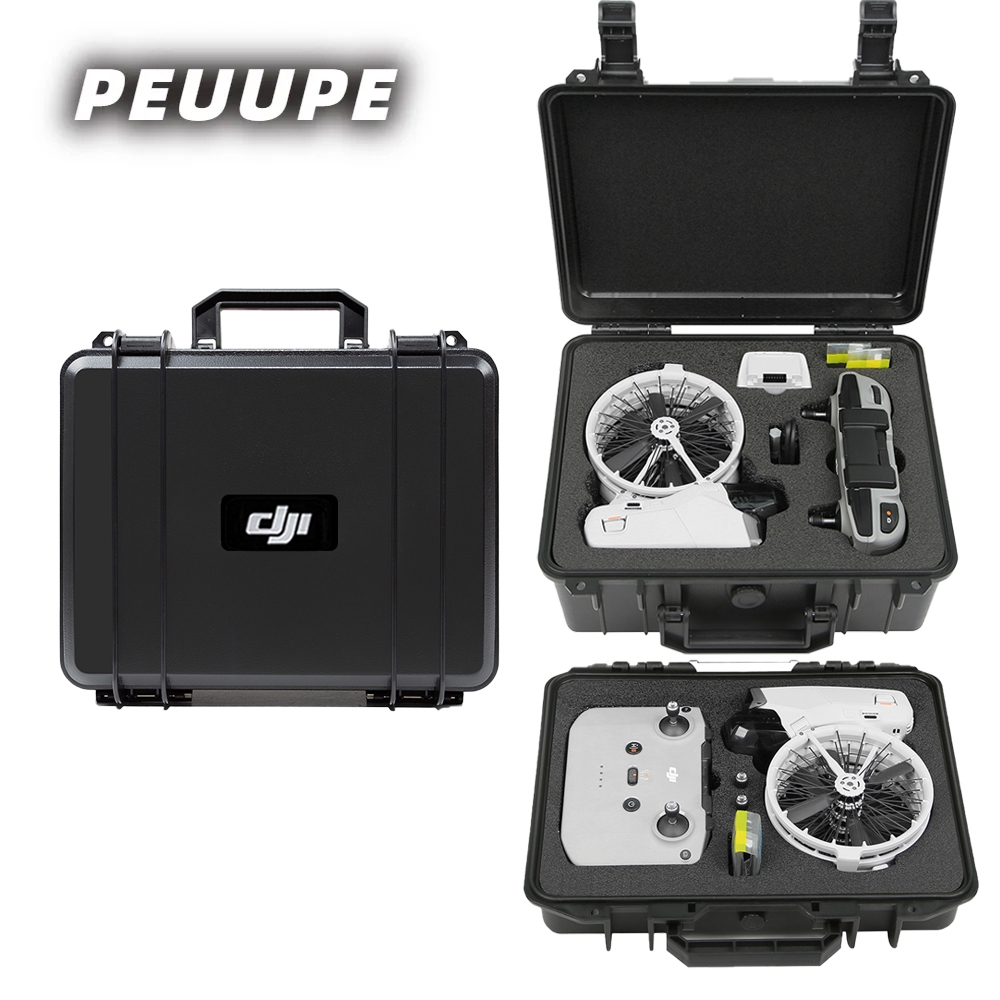 กระเป๋าเดินทางแบบโดรนแบบพับได้สําหรับ DJI Flip Triple กล่องเก็บเคสไฟฟ้าเคสเก็บของแบบพกพาเคสอุปกรณ์เสริมแบบพลิก