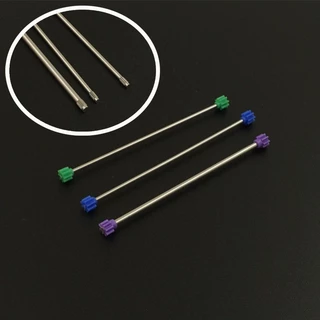 Mini 4wd เพลาเกียร์ทิศทางแข็งสําหรับแชสซี SFM S2 FMA（mini 4wd transmission shaft solid shaft for SFM S2 FMA chassis)