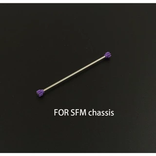 Mini 4wd เพลาเกียร์ทิศทางแข็งสําหรับแชสซี SFM S2 FMA（mini 4wd transmission shaft solid shaft for SFM S2 FMA chassis)