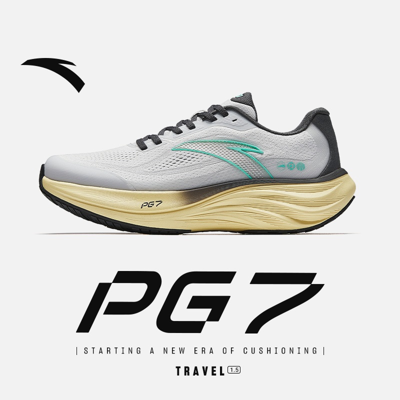 ANTA Travel PG 7 1.5 2E Widefoot รองเท้าวิ่งผู้ชายพร้อมระบบรองรับ สำหรับการเดินเล่น 112515508