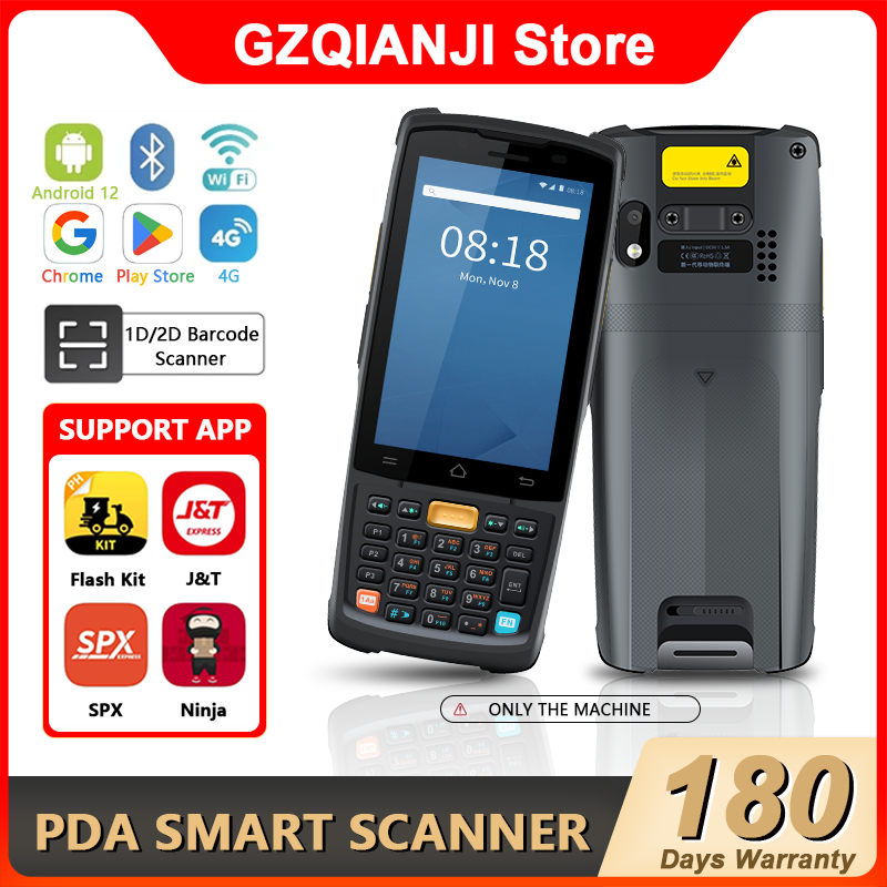 iData K3S เครื่องเก็บข้อมูลสต็อกสินค้า เครื่องสแกนบาร์โค้ดแบบพกพา สำหรับ Flash kit, J&T, SPX, Ninja