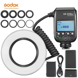Godox MF-R76C MF-R76N MF-R76S TTL HSS 2.4G มาโครไร้สาย LED R…