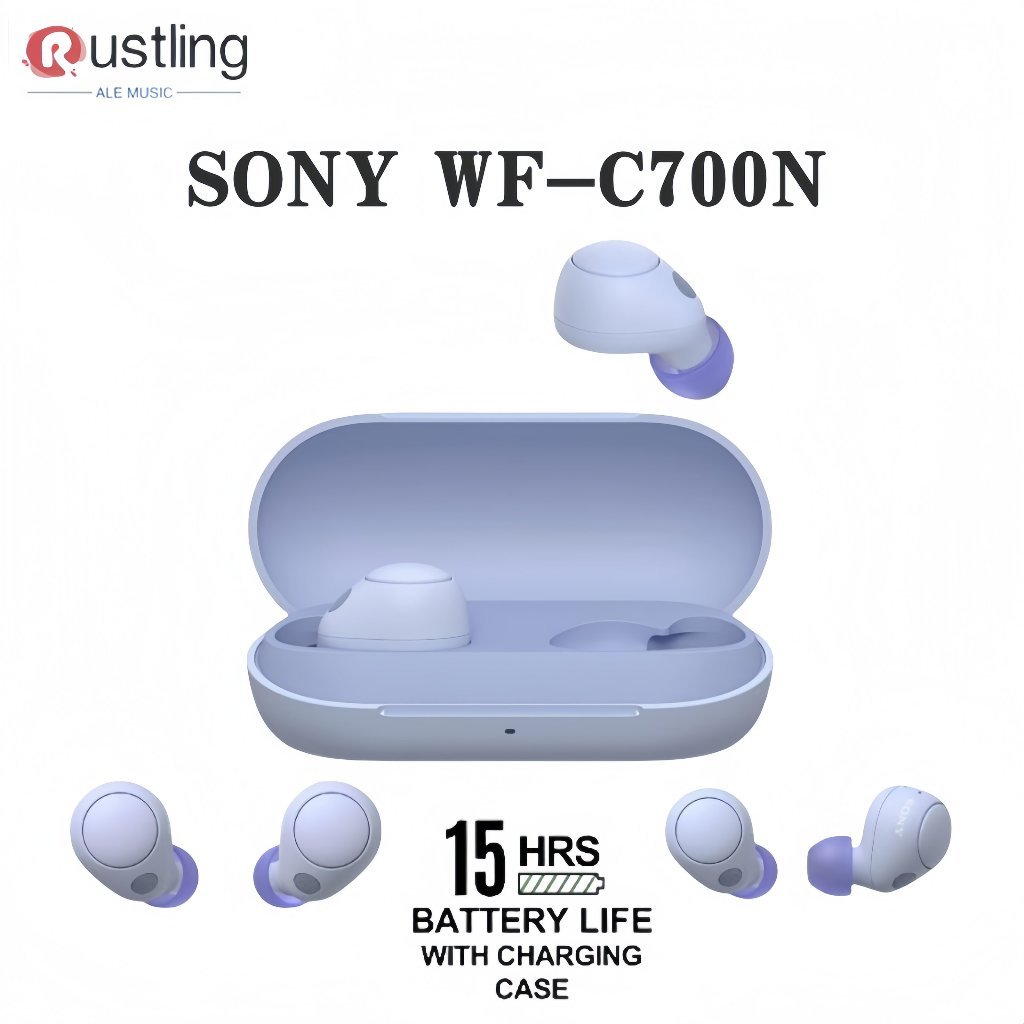 Sony WF-C700N หูฟังอินเอียร์ไร้สาย ตัดเสียงรบกวน ในหูฟังสเตอริโอ กีฬา
