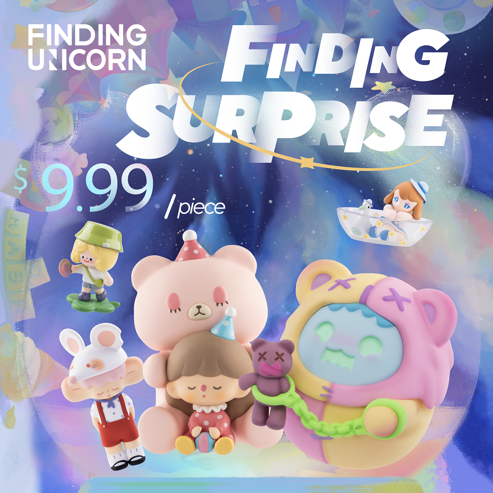 FINDING UNICORN Finding Surprise Lucky Bag（Random Combo）