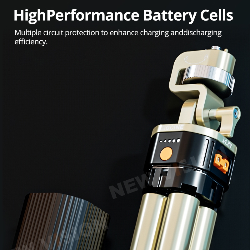 Zcgine ZG-H90 Pro แบตเตอรี่ Grip Power Bank มือสําหรับ Zhiyun G60 Apture Amaran 60D-S 60X-S 60D 60X ML100BI Nanlite วิดีโอแสง