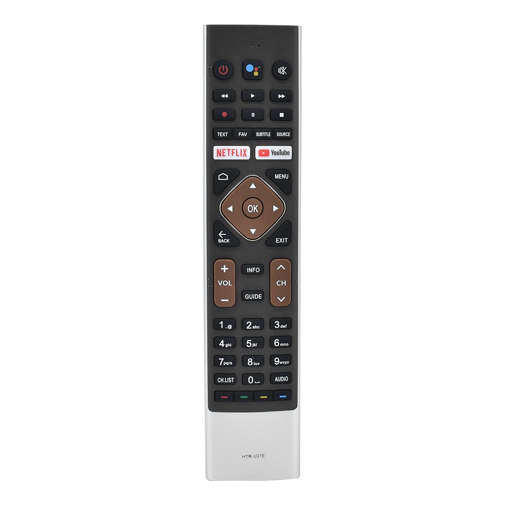 ใหม่ HTR-U27E Voice Remote สําหรับ Haier Smart TV LE55K6600UG LE32K6600SG LE43K6700UG LE43K6600SG LE