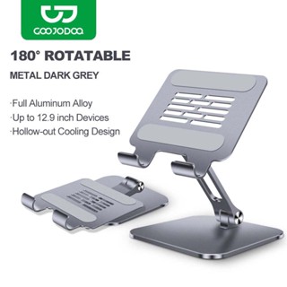 GOOJODOQ ขาตั้งไอแพด ที่วางไอแพด ที่วางแท็บเล็ตสำหรับ iPad พ…