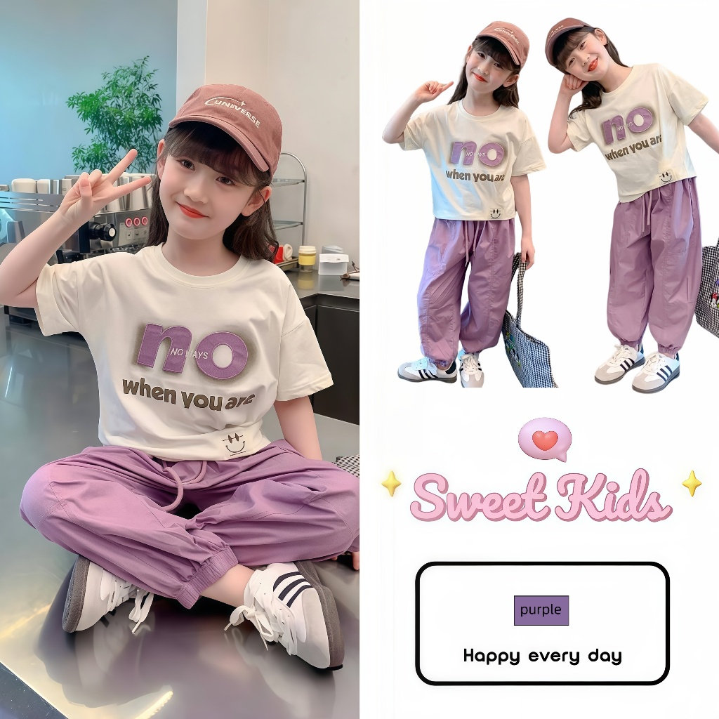 SweetKids พร้อมส่งจากกทม🌸ชุดสูทเด็กผู้หญิง🍓ชุดสูทแขนสั้นสําหรับเด็กผู้หญิง สไตล์สปอร์ตที่โฉบเฉี่ยว ช่วงฤดูร้อนลําลอง