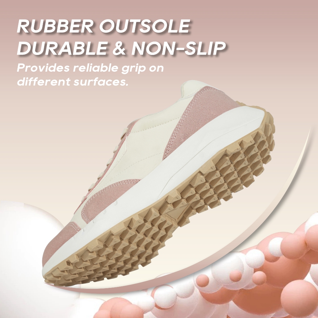 Hawkwell ผู้หญิง Lace Up รองเท้าผ้าใบแฟชั่นสบาย Vintage Walking กีฬา Shoes-8501