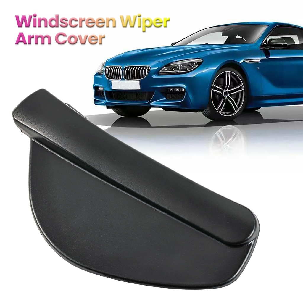 ฝาครอบแขนปัดน้ําฝนกระจกรถยนต์สําหรับ BMW 5 6 Series E60 E61 E63 61617035103 กระจกกระจก