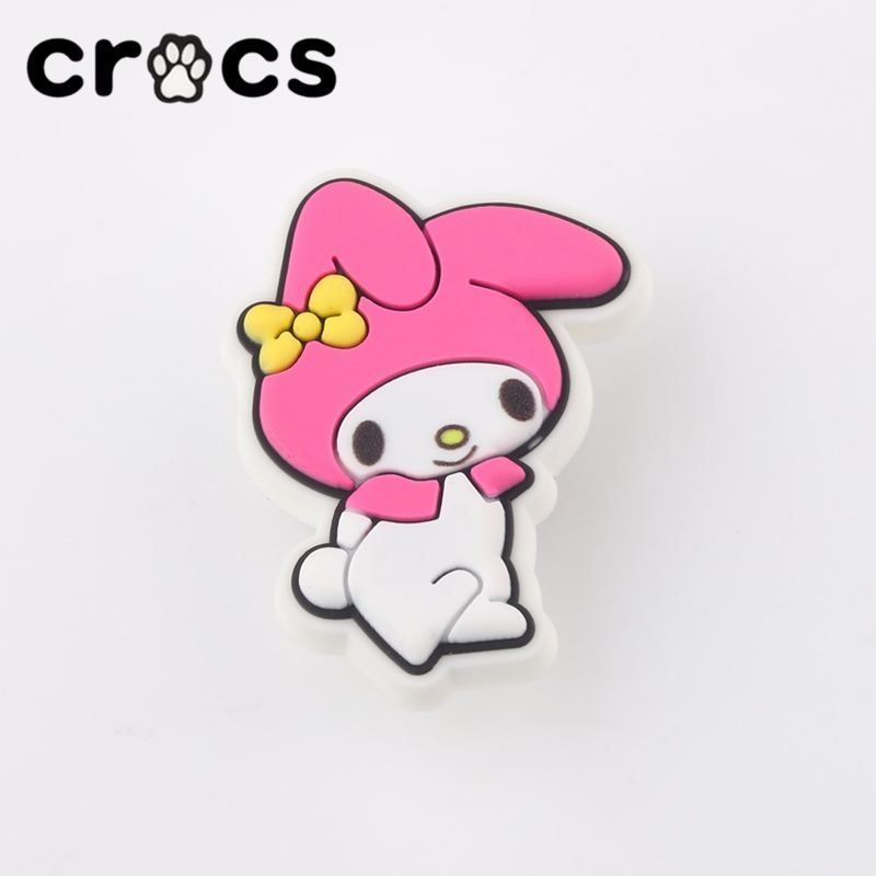 Hole Shoes Flower Crocs Crocs Zhibixing Accessories Fun Cartoon Decorative Buckle Cute KT Cat Kuromi